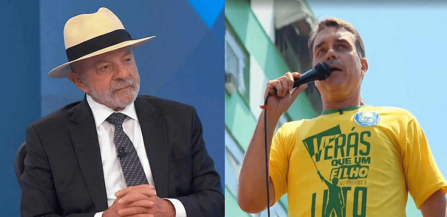 Lula dispara e ultrapassa Flávio Bolsonaro na web Lula dispara e ultrapassa Flávio Bolsonaro na web