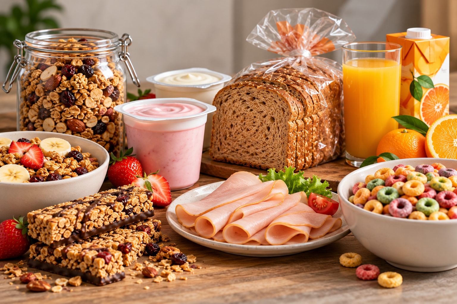 7 alimentos que parecem saudáveis, mas podem ser ultraprocessados 7 alimentos que parecem saudáveis, mas podem ser ultraprocessados