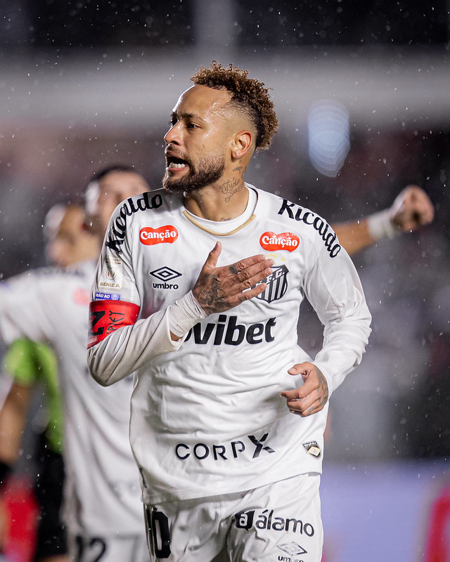 A publicação de Neymar direcionada a Lionel Messi A publicação de Neymar direcionada a Lionel Messi