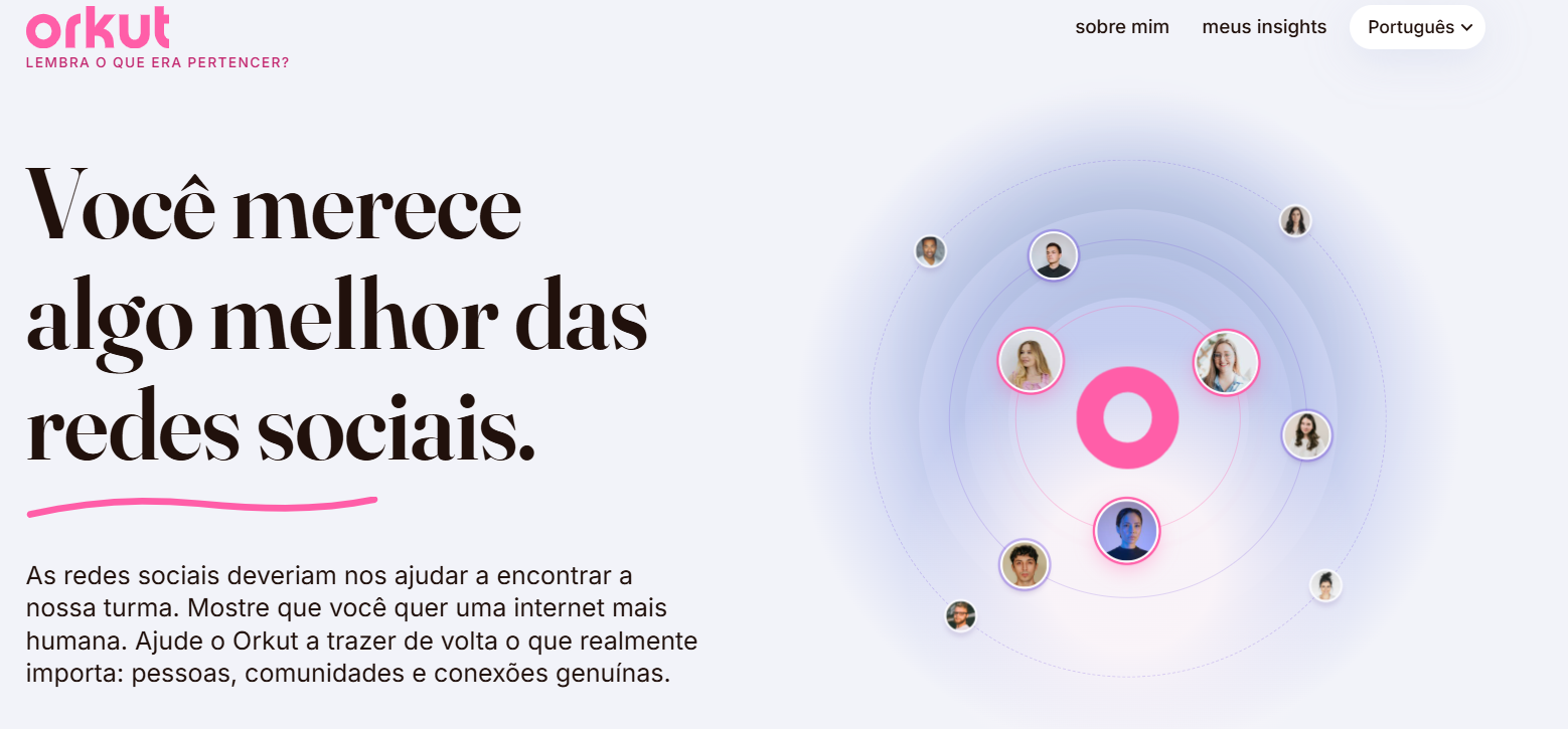 Orkut vai voltar? Site oficial abre contagem regressiva Orkut vai voltar? Site oficial abre contagem regressiva